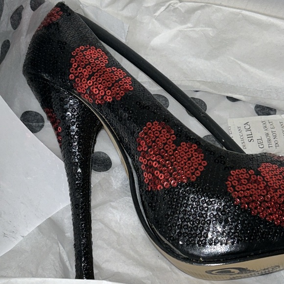 ‼️Damaged‼️ IRON FIST My Shining Heart Platform Shoes - Size 5 - Picture 6 of 11